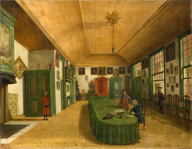 the hall of the leiden society'